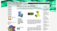 Desktop Screenshot of dandteducation.co.uk