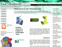 Tablet Screenshot of dandteducation.co.uk